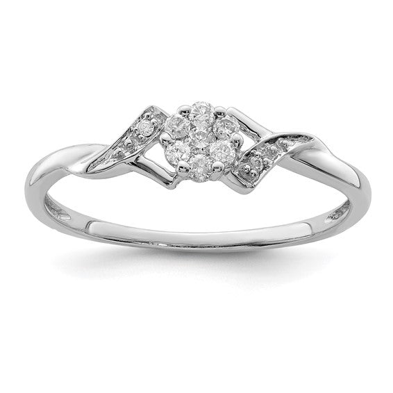 Elegant Diamond Promise Ring