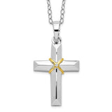 Gold Accented Cross Ash Holder