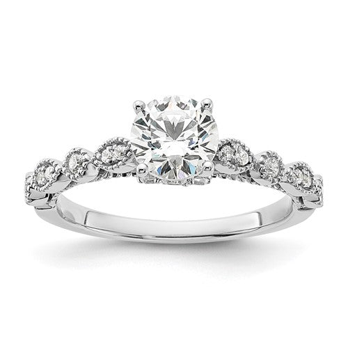 14K Gold Vintage Diamond Engagement Ring