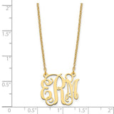 Small Personalized Monogram Necklace