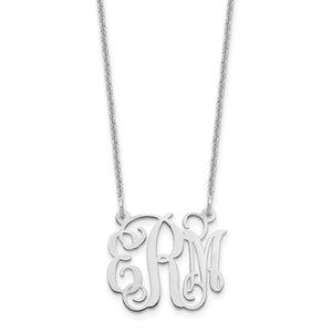 Small Personalized Monogram Necklace