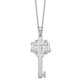 Just for Her Monogram Key Necklace
