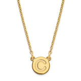 Personalized Circular Bar Initial Necklace
