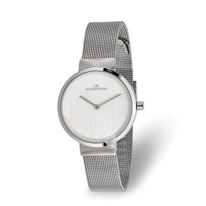 Ladies Mountroyal Stainless Steel White Dial Watch