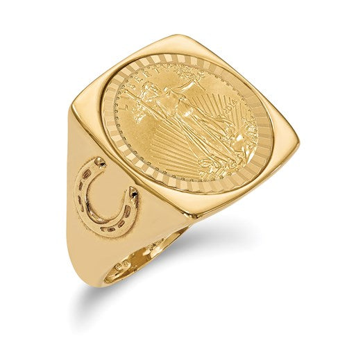 1/10th oz Coin Ring (400 Horses)